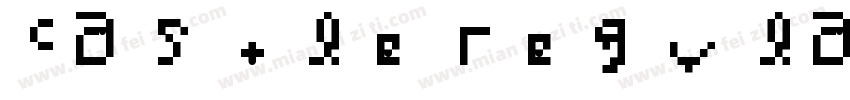 Castle Regular字体转换